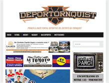 Tablet Screenshot of deportornquist.com.ar
